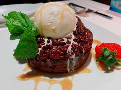 巧克力熔岩蛋糕-茹丝葵经典牛排馆(上海外滩店)