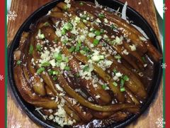 铁板酱烧茄子-鸿运楼烤鸭店(天桥店)