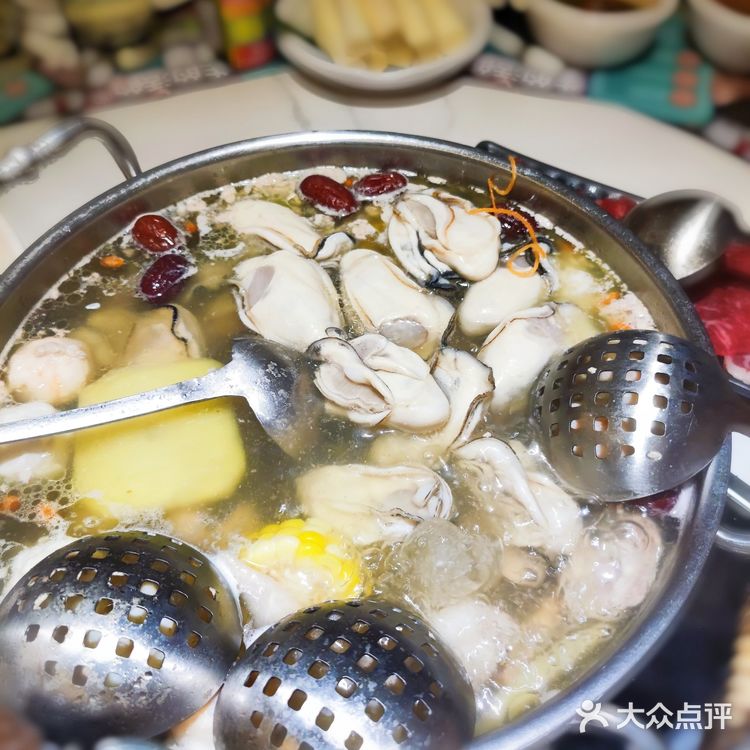 日月贝美食|蚝大仙海鲜火锅🦐市区首店来啦！