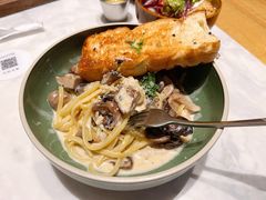鸡肉奶油蘑菇窄意面-gaga(金地威新中心店)