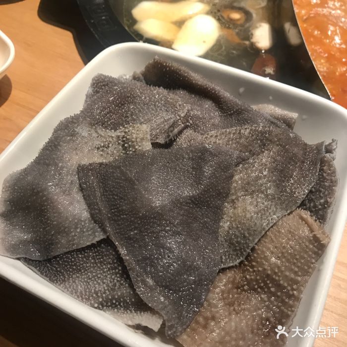 火锅英雄(铜锣湾店)鲜黑毛肚图片 - 第5张