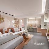 58㎡ 浪漫“奶茶”色系~温柔的家 ​​​ 