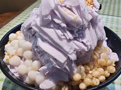 芋泥绵绵冰-鞠婆婆•绵绵冰•凉糕•手工冰粉(苏稽一店)