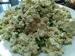 小葱拌豆腐-崔家大院·特色农家菜