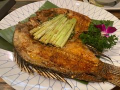 香茅草烤罗非鱼-紫滇源云南生态菜(丹凤街店)