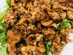 孜然羊肉-壹条龙饭庄台基厂店