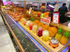 自助取餐区-汉江山料理级自助烤肉黑金冠(周口好吃城店)