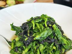 头水紫菜炒高山豆苗-悦轩中餐厅·高空江景·杭州柏悦酒店