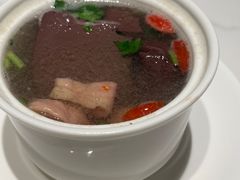 猪血大肠汤-晋江荣誉国际酒店·港誉茶餐厅