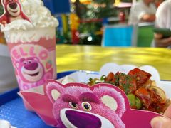 -Lotso Lunch Box 草莓熊餐盒