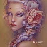 超凡脱俗，匿于画中♥️