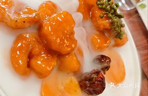 Tamarind Tomato Sauce Shrimp Balls