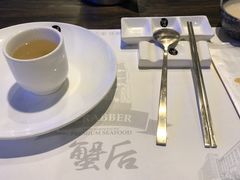餐具很有feel-蟹后Crabber(水悦城店)