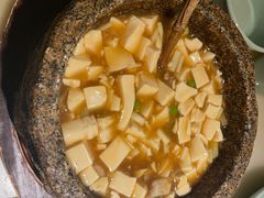 石锅鸡汤豆腐-绿茶餐厅(西单老佛爷店)