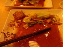 回锅肉炒年糕-咬不得高祖生煎·简餐(高银街店)