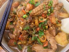 鸡肠腰花炒面-跃跃鸡肠面(人民北路店)