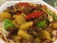 新疆大盘鸡-新疆红柳花餐厅(新洲店)