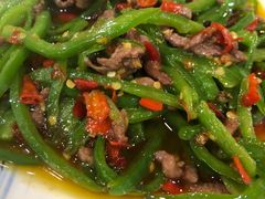 青椒肉丝-盐与味葱葱鲫鱼•自贡菜江湖菜(春熙店)