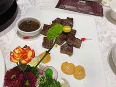 铁板煎安格斯牛排-麒茗餐厅·粤菜·宴会厅·海鲜(锦绣路店)