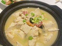 古法虾干炖豆腐-玫瑰厅上海菜(兴国路店)