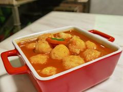 苏伊士红海虾滑-烛影拾光观景餐厅·创意菜·摄影·小提琴(大唐不夜城店)