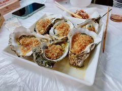 蒜蓉生蚝-早酒肖汉老味拌面