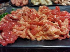 老式肥牛-啊美丽炭火烤肉(滑翔一店)