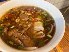 原汤牛肉+坛子肉沫粉-矮子粉店1985·长沙米粉(湘春路店)