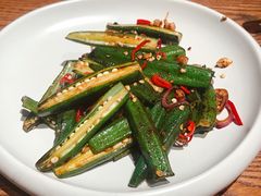 小炒秋葵-小大董·烤鸭(凤凰汇店)