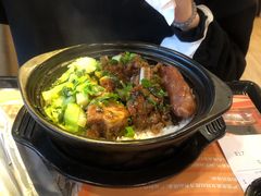 豆豉排骨腩肉煲仔饭-大快活(丽丰店)