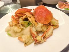葱姜炒红膏蟹-新南华大酒店(长寿店)