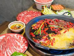 手工牛油红锅-井福老火锅(温江亚洲湾店)