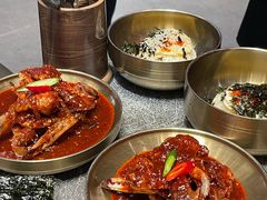 -草家酱蟹炭火烤肉店(珲春南路一店)