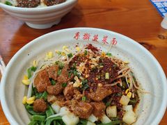 油泼面-手擀菠菜面(西康路店)