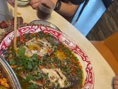 -牟记江湖重庆地标特色菜鱼蛋海鲜羊蝎子(巴南区黑金冠十多年好店)