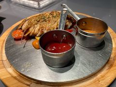 碳烤猪颈肉-小大董·烤鸭(观景餐厅·南京西路店)