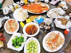 蒜蓉开边蒸九节虾-蚝专家(北滘店)