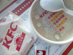 鸡肉粥浆太阳蛋餐-肯德基(西影路店)