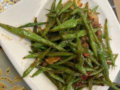 熗炒扁豆-新聚丰菜馆(太监弄店)