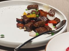 橄榄炒牛小排-汤城小厨•粤菜•靓汤(金融街店)