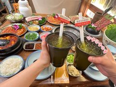 -明洞阿姨·韩式酱蟹烤肉·创意料理(三元桥店)