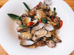 九层塔炒花甲-越美小馆·越南料理(曲江店)