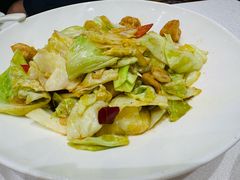 油豆腐炒包菜-金陵山水丽景酒店-中餐厅