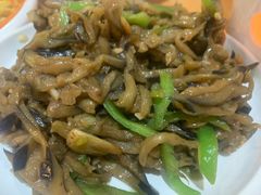 炒茄子丝-姥姥家春饼店(佳亿时尚广场店)