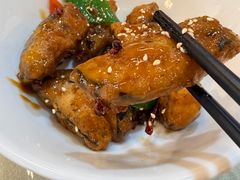 糍粑鱼块-长春观斋补堂素菜馆