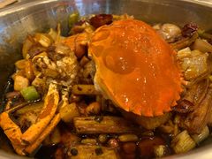香辣蟹炒菜-秦记香辣蟹(松榆里店)