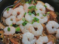 鲜虾石锅拌饭-韩聚园韩国料理(文灶店)