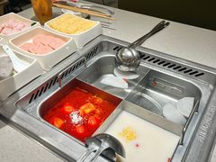 猪肚鸡拼番茄锅底-海底捞火锅(青悦城店)