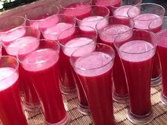 火龙果汁-悦橙烤肉海鲜自助(中央大街店)