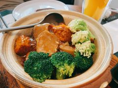 日式花菇豆腐煲-T館·花园艺术餐厅